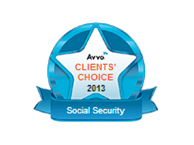 AVVO Client's Choice 2013 Social Security